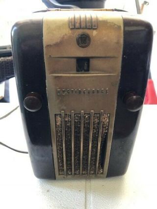 Antique Radio: Westinghouse H - 126 “little Jewel” 1946 Still