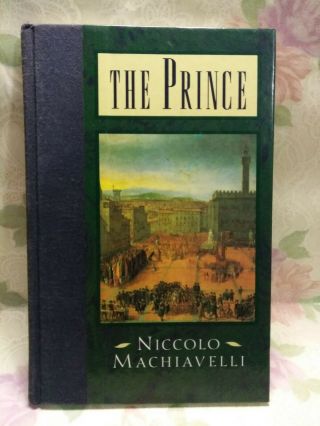 The Prince Niccolo Machiavelli Rare Hc 1994 Barnes & Noble Books Edition