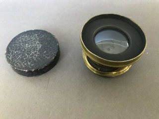 Antique Camera Lens No.  16647 P.  H.  Dallmeyer London June 30th Patent (usa) 1868