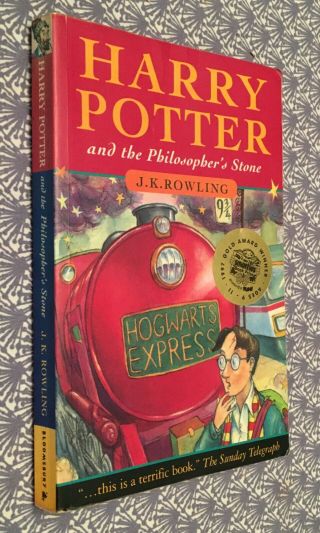 Harry Potter & The Philosopher’s Stone J K Rowling Paperback 24th Printing
