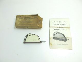 Vintage Garrard Model Spg2 Pickup Stylus Pressure Gauge W/ Orig Box & Paperwork