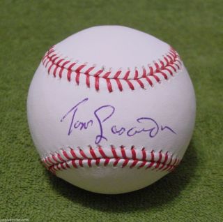 Tommy Lasorda Signed/autographed Oml Baseball Los Angeles Dodgers Hof W/coa D