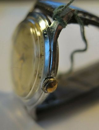 Monarch Vintage Swiss made men ' s Mechanical Watch Running 1950 ' s 3