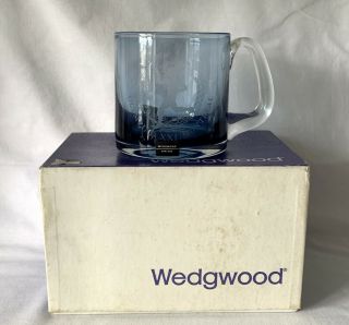 Vintage Wedgwood Glass Etched Tankard Olympiad Xxi Montreal 1976