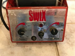 Vintage Swix Hot Waxer Ski Waxing Machine 2