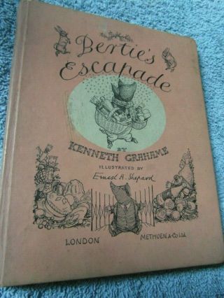 Berties Escapade Grahame Shepard Vintage Collectable Childrens Fiction