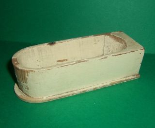 Vintage Dolls House Early Triang Wooden Bath 1930 