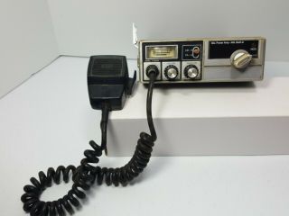 Vintage Ge General Electric 40 Channel Model 3 - 5804d Cb Radio