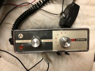 Vintage 725 Amphenol Cb Radio Transceiver Crystal Control