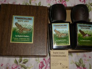 Vintage English Leather Timberline After Shave & Cologne Gift Set