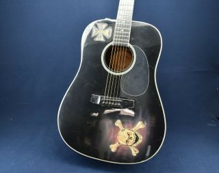 Vintage Hondo H - 18b Acoustic Guitar And Soft Case -