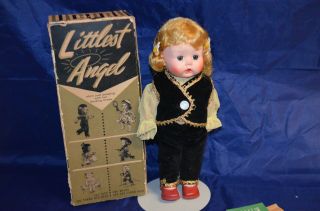 Vintage Arranbee 11 " R&b Littlest Angel Doll 1950 