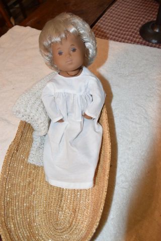12 " Vintage Sasha Sexed Baby Boy Doll With Wrist Tag Made In England