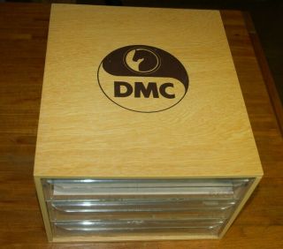Dmc 3 Drawer Storage Cabinet - Vintage - Needlepoint / Embroidery - West Coast