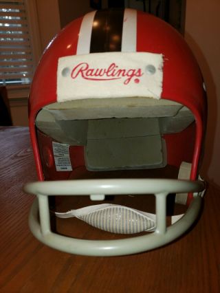 Vintage Rawlings Hnfl - N Medium Atlanta Falcons Football Helmet Made Usa