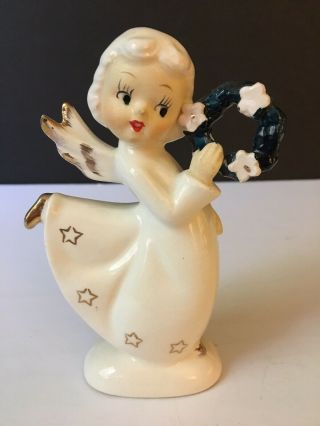 Vintage Shafford Angel Figurine Hand Decorated 5B/203 Made in Japan 5 1/4 