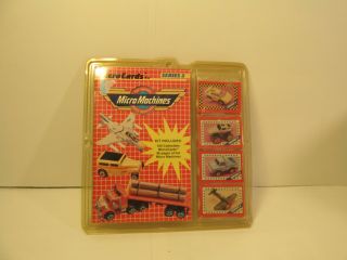 Vintage Galoob Micro Machines Micro Cards & Book Series 2 Yellow Package T3842