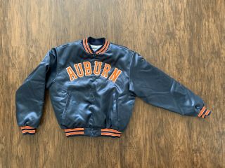 Vintage 80s Auburn University Tigers 1980s Swingster Ncaa Jacket Size Large