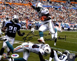 Ricky Williams Autographed Signed Inscribed 8x10 Nfl Miami Dolphins Psa
