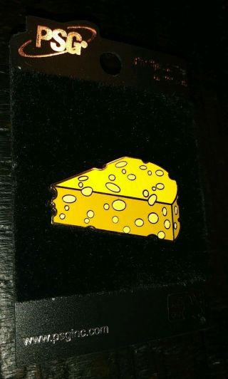 Green Bay Packers Team Logo Cheese Head Collectible 2004 Psg Pin Rare Authentic
