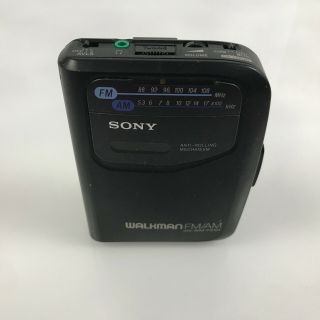 Vintage Sony Walkman Wm - Fx101 Am/fm Cassette Player - 7.  K1