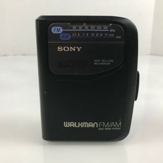 Vintage Sony Walkman WM - FX101 AM/FM Cassette Player - 7.  K1 2