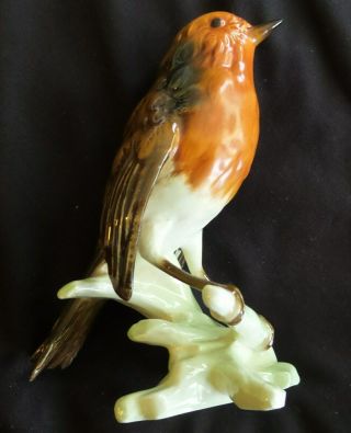 Vintage Goebel W Germany Cv 100 Robin Bird Figurine Figurine 5 "