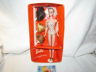 Vintage 1962 Mattel Barbie Fashion Queen Doll With Box