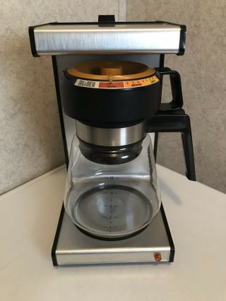 Vintage Norelco 12 Cup Dial - A - Brew Coffee Maker And