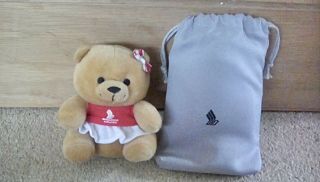 Singapore Airlines Teddy & Slippers
