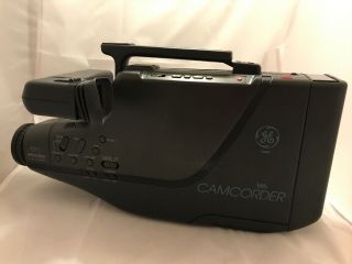 Ge Vhs Camcorder Vintage Model Cg684 With Battery Charger