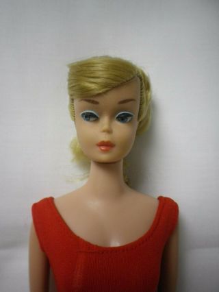 1964 Blonde Swirl Ponytail Barbie 2