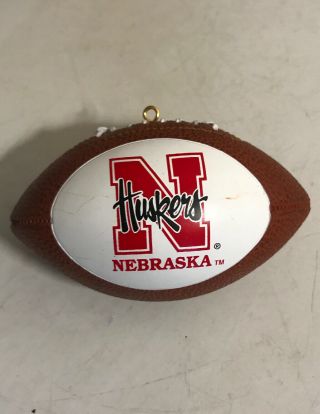 University Of Nebraska Cornhuskers Christmas Tree Ornament Football Ncaa