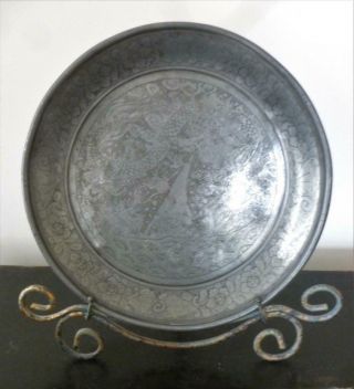 Antique Qing 19thc Chinese Swatow Pewter By 