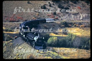 Duplicate Slide - D&rgw Rio Grande 499 Narrow Gauge Steam Passenger Action