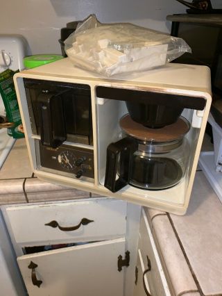 Vintage Black Decker Spacemaker Coffee Maker Clock Mounting Brackets Sdc2ald