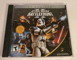 Star Wars: Battlefront Ii Retro Pc Game Vtg