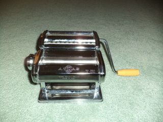 Atlas/marcato Pasta Maker Made In Italy 150 Deluxe Vintage