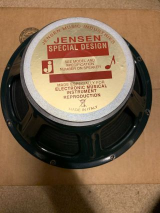 Jensen C12k 12 " Vintage Series 100 - Watt 8 - Ohm Speaker