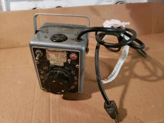 Variac Autotransformer General Radio Company W5mt 0 - 130v 5 A Amps Vintage