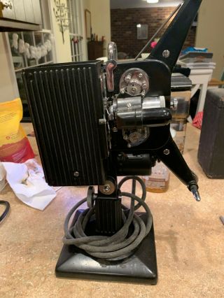 Vintage Kodascope Model G Movie Projector Series Ii Kodak W/ Case