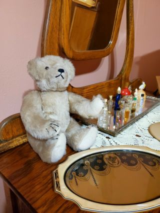 1986 Vintage Jointed Teddy Bear By Artist Twila Burnley