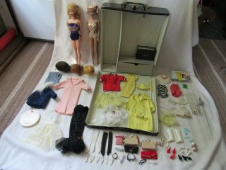 2 Vintage Barbie Midge 1958 Dolls - Clothes - Accessories 1960 