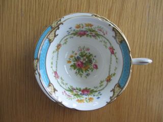 Vintage Shelley Dubarry Floral Tea Cup And Saucer 13397