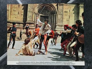 Romeo And Juliet Vintage 1968 Movie Film Photo Leonard Whiting Michael York