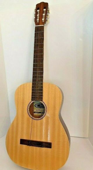 Vintage M Hohner Acoustic Guitar Hg - 05 Contessa Made In Italy