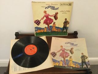 Vintage 1965 The Sound Of Music Lp Vinyl