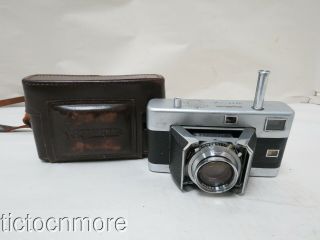 Vintage Voigtlander Vitessa Camera W/ Voigtlander Ultron 1:2/50 & Case