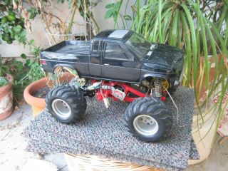 Vintage Tamiya Blackfoot Chassis For The (ford F150) Rc 1/10