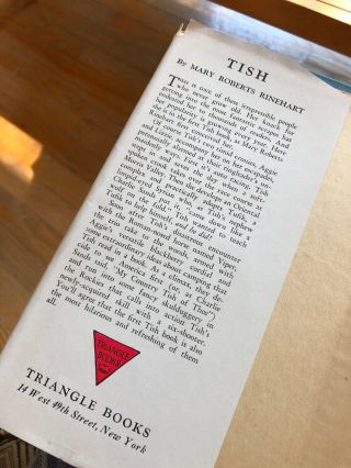 Tish by Mary Roberts Rinehart Fiction & Literature Humor Classics Vintage 1941 2